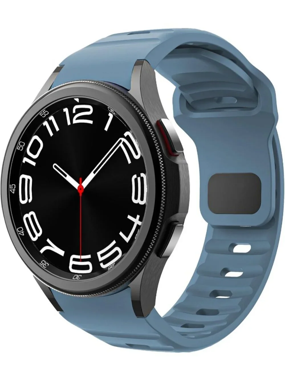 Men's Star Blue Analog Sport Silicone Replacement Samsung Galaxy Classic Watch